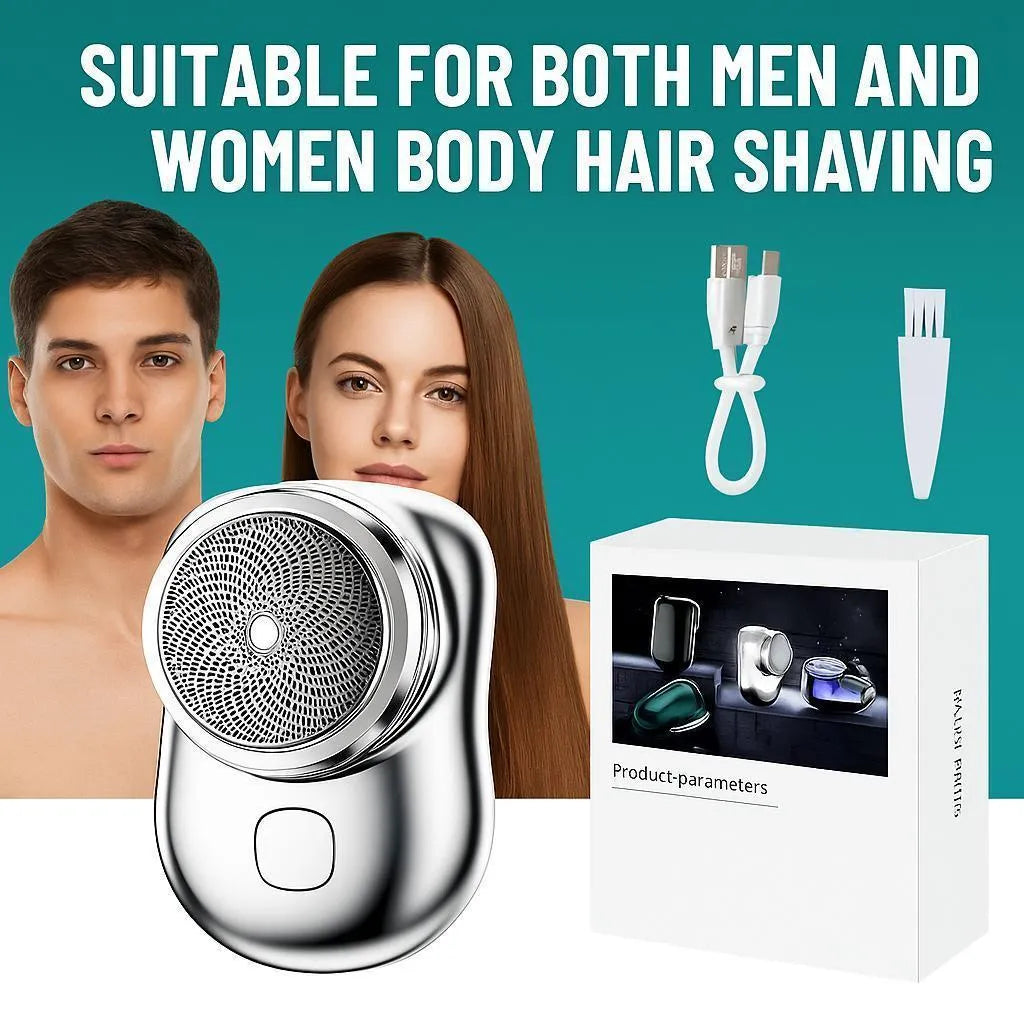 Mini portable electric shaver